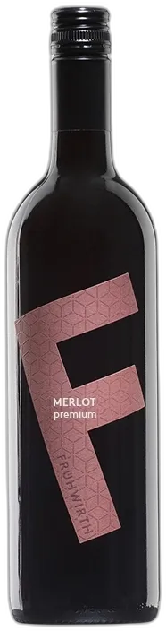 Flasche Merlot reserve 2022 vom Bio-Weingut Frühwirth