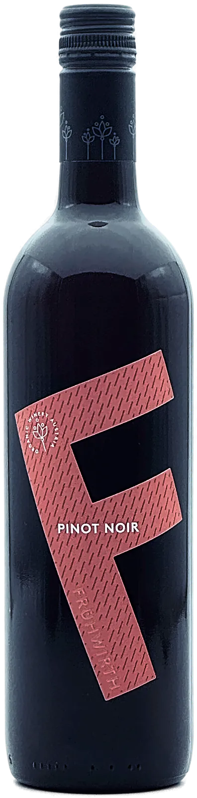 Flasche Pinot noir classic 2025 vom Bio-Weingut Frühwirth