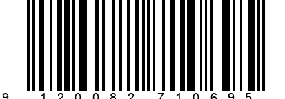 Strichcode EAN 9120082710695