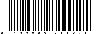 Strichcode EAN 9120082711821
