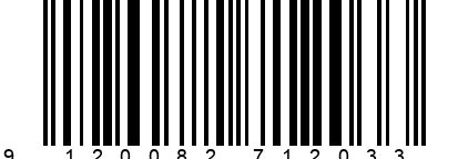 Strichcode EAN 9120082712033