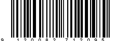 Strichcode EAN 9120082712095
